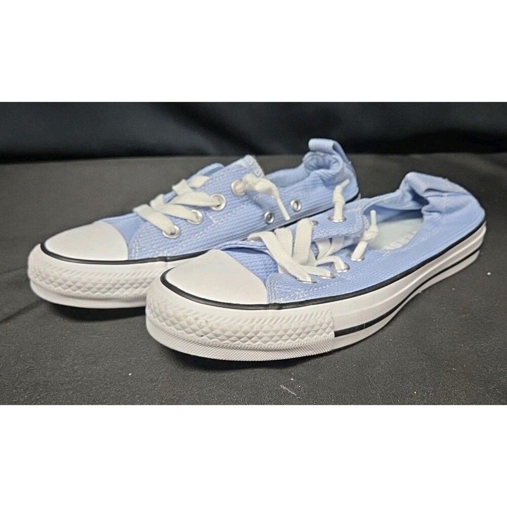 Converse Chuck Taylor All Star Shoreline Slip-On Sneaker Light Blue Low Top Sz 6